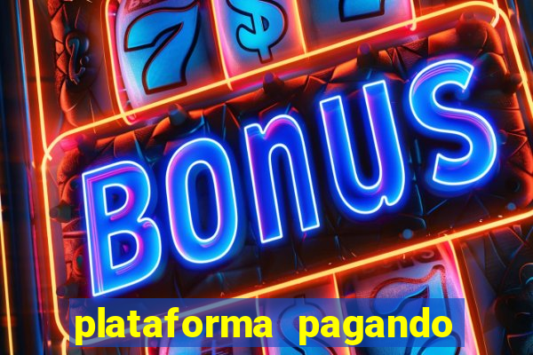 plataforma pagando no cadastro slots